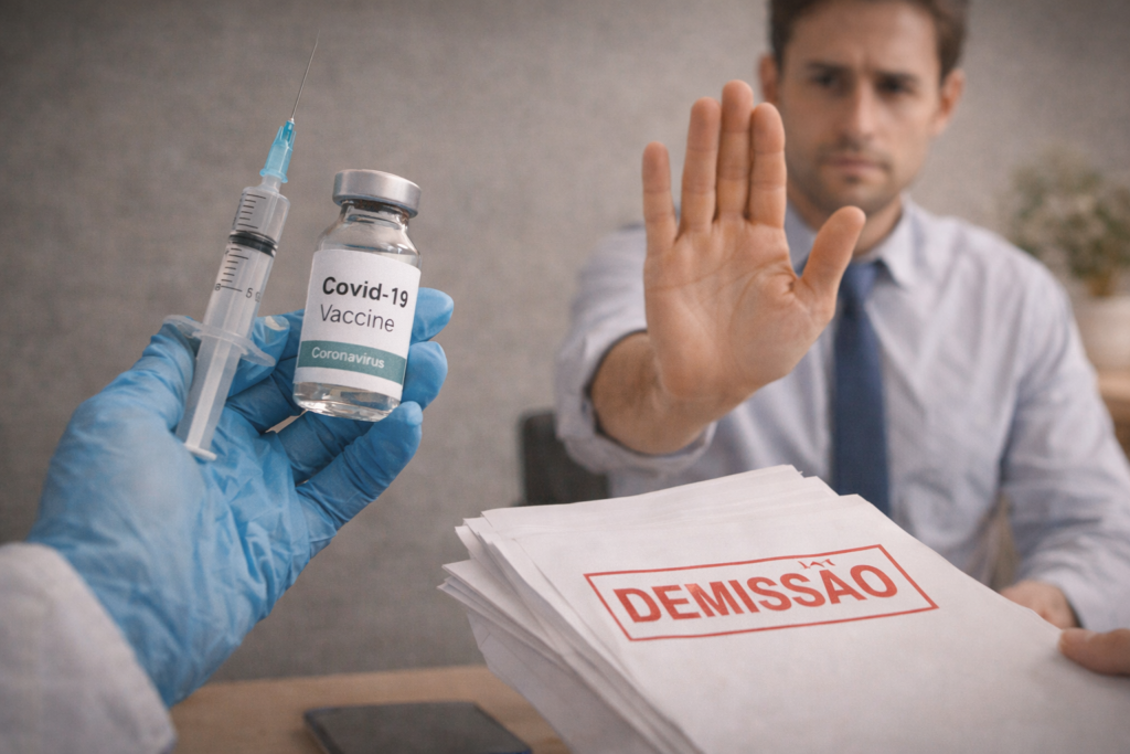 Recusa à vacina pode gerar demissão por justa causa?