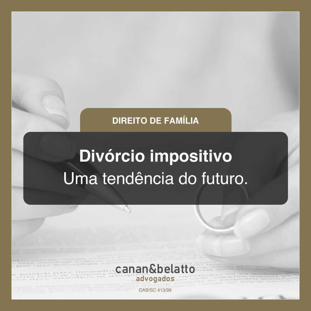 Divórcio impositivo: uma tendência do futuro