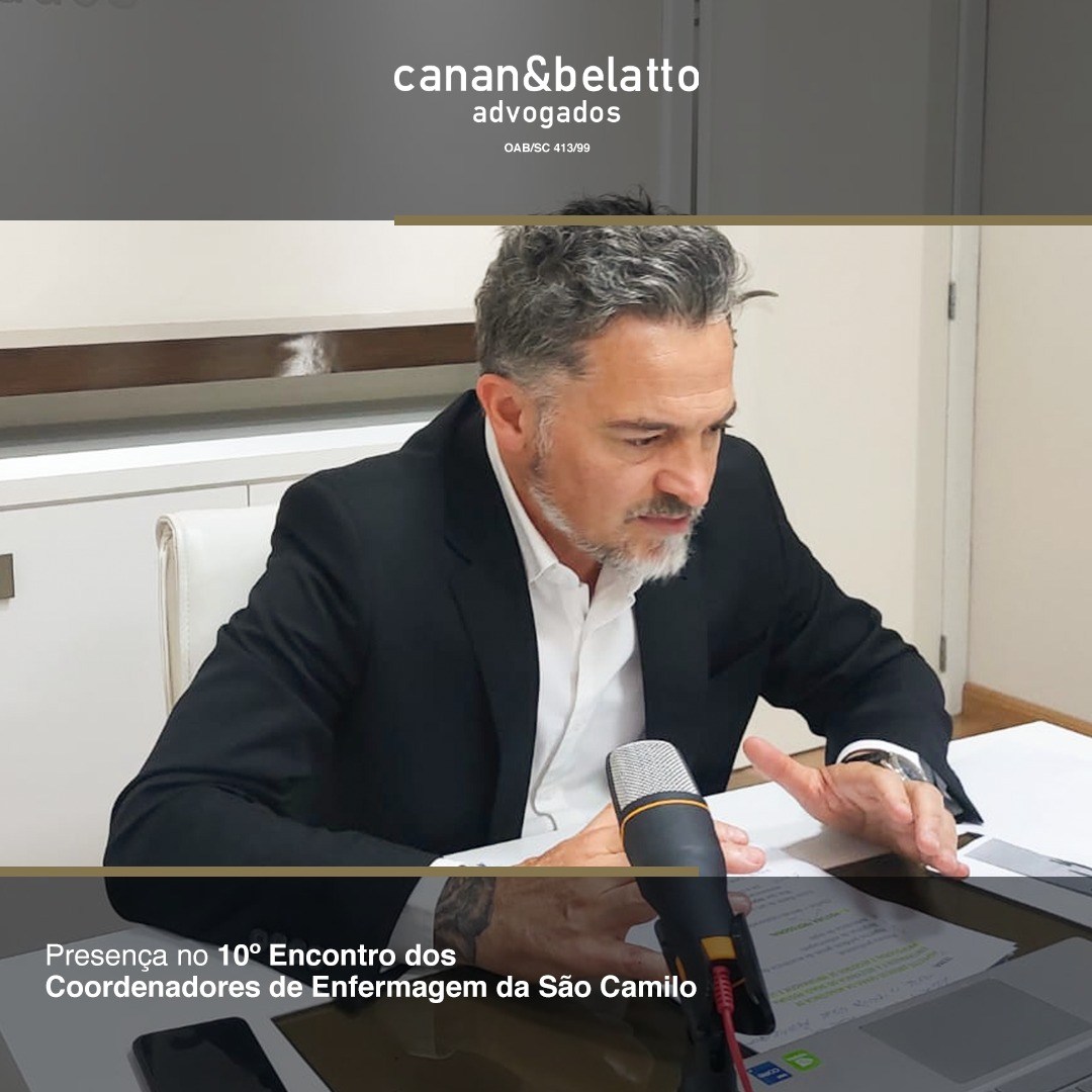 Presença no 10º Encontro dos Coordenadores de Enfermagem da São Camilo