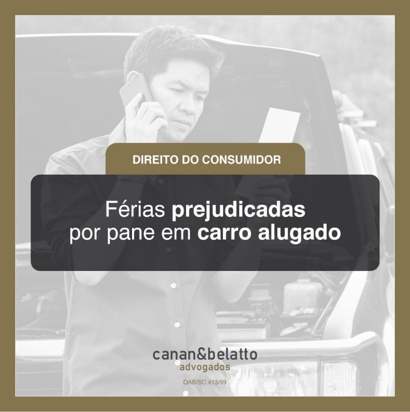 Férias prejudicadas por pane em carro alugado