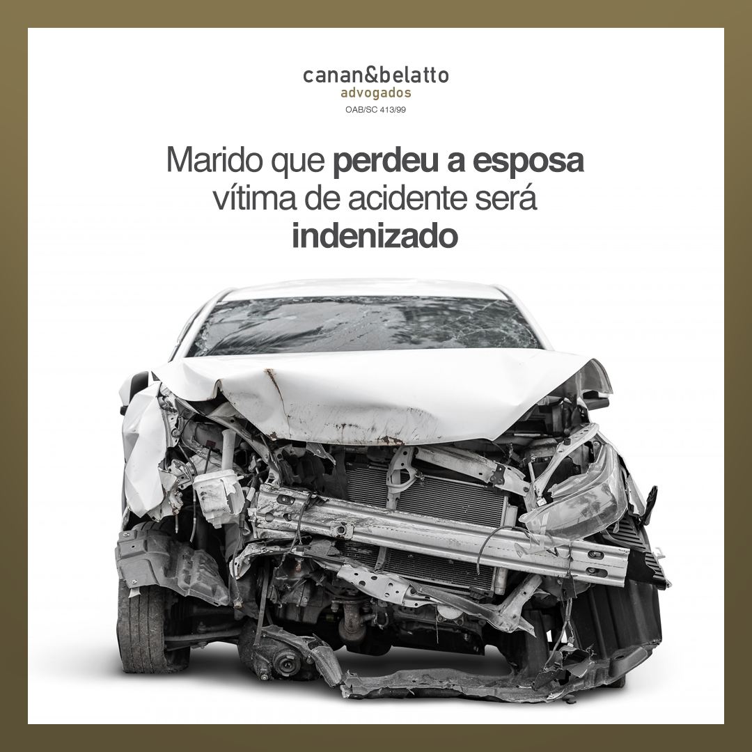 Marido que perdeu a esposa vítima de acidente será indenizado
