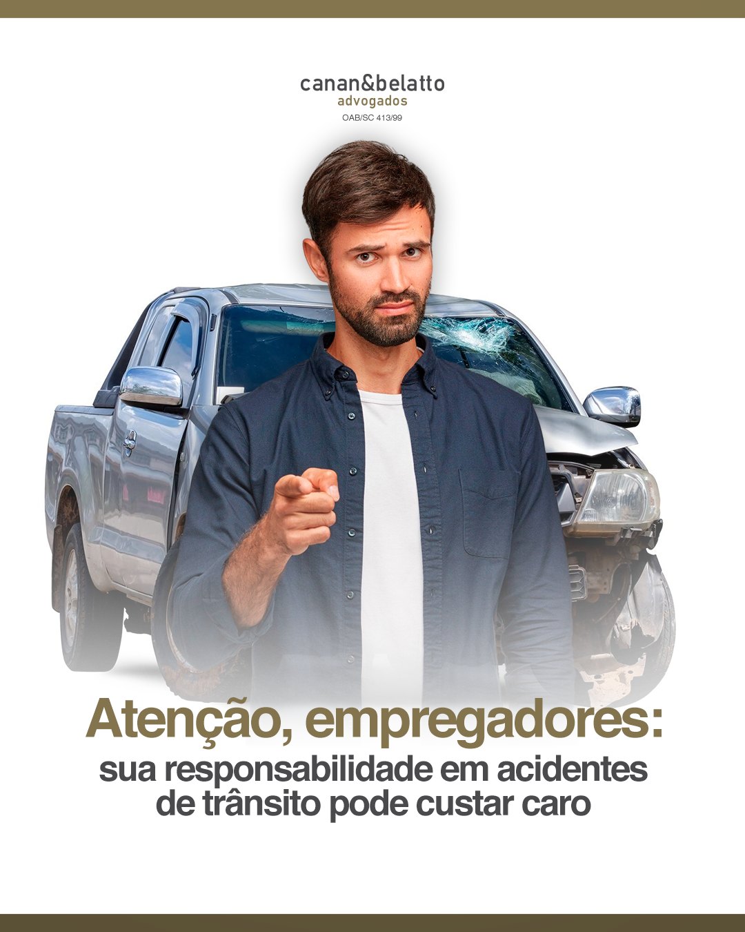 Atenção, empregadores: sua responsabilidade em acidentes de trânsito pode custas caro