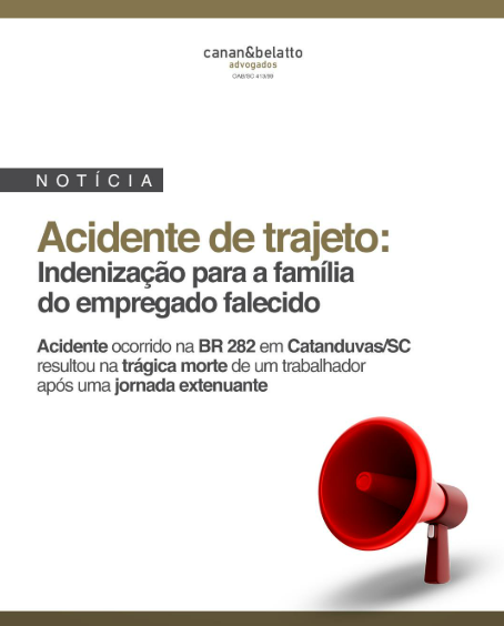 Acidente de trajeto: